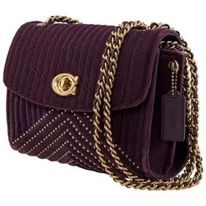Coach velvet crossbody hotsell